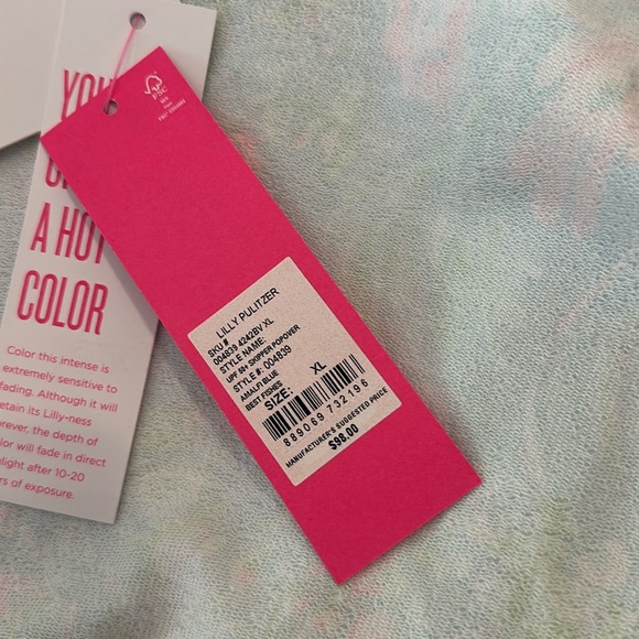 NWT Lilly Pulitzer UPF 50+ Skipper Popover - XL - Picture 6 of 7